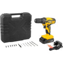 Furadeira e Parafusadeira à Bateria Vonder PFV 012 12V Bivolt com Kit de Brocas e Bits